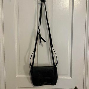 Danier black leather purse